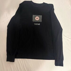 Nike Cactus Jack Travis Scott Black Graphic Long Sleeve Tee